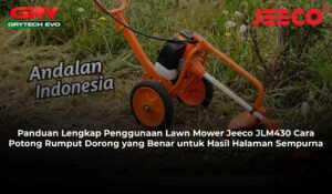 mesin potong rumput dorong